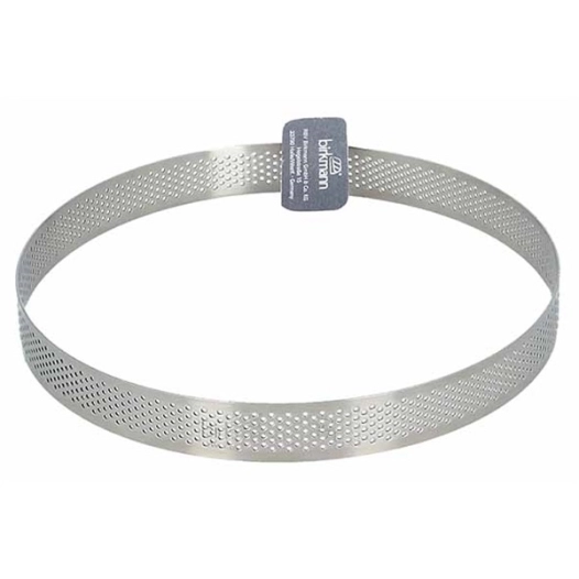 4 cercle de patisserie perforé 18 x h.2 cm - birkmann