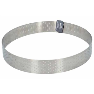 cercle de patisserie perforé 26 x h.4 cm - birkmann