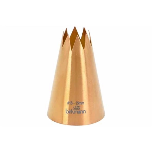 4 douille étoile nr18 d. 1,5 cm - birkmann