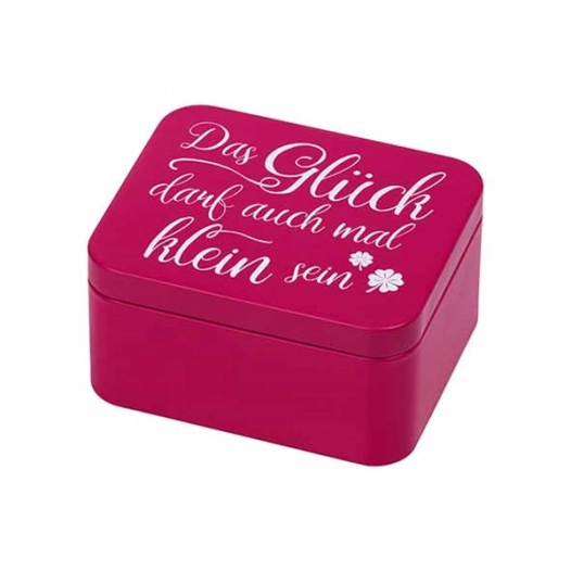 4 colour kitchen giftbox luck 12x10xh6,2cm - birkmann