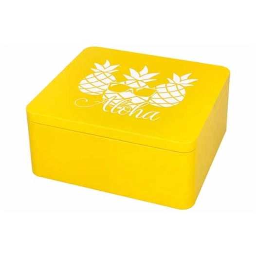4 colour kitchen giftbox aloha 21x19xh9cm - birkmann