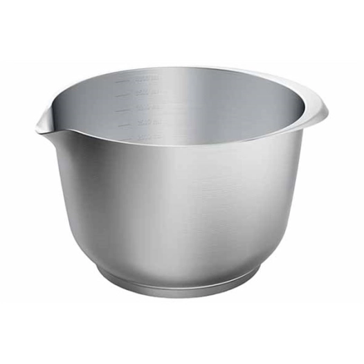 3 premium baking bol mélangeur 4l inox - birkmann