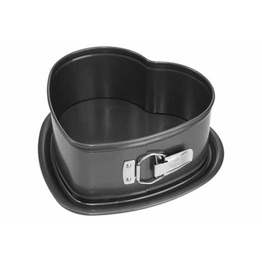 easy baking moule à fond amovible cœur 22 cm - birkmann