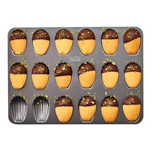 4 easy baking plaque de cuisson 18 madeleines - birkmann