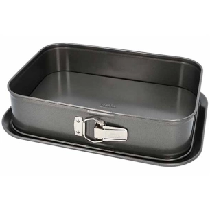 easy baking moule fond amovible 34 x 23,5 x 8 cm - birkmann