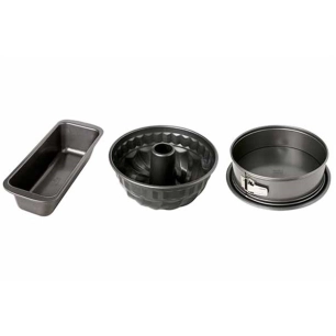 easy baking set de 3 moule patisserie - birkmann