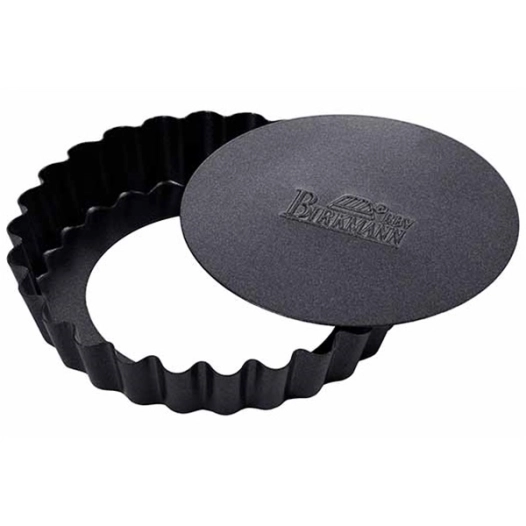 2 premium baking set de 6 moule tarte 10 cm - birkmann