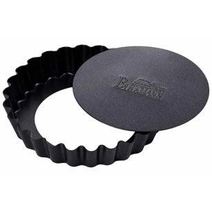 2 premium baking set de 6 moule tarte 10 cm - birkmann