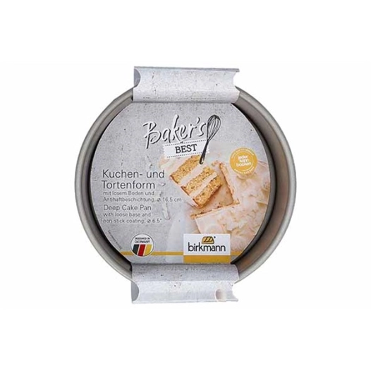 4 bakers best moule à cake rond 16,5 cm - birkmann