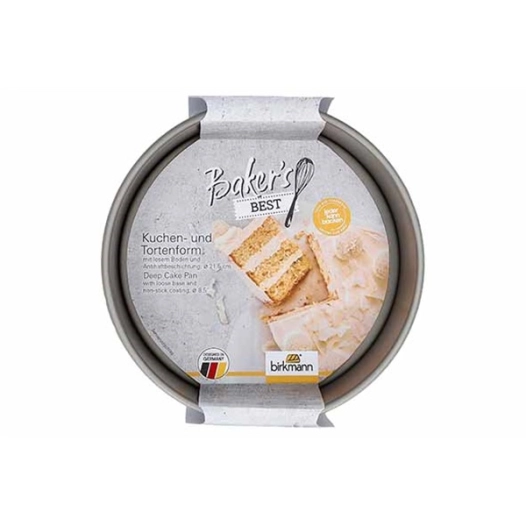 4 bakers best moule à cake rond 21,5 cm - birkmann