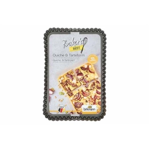 6 bakers best moule tarte 32 x 22 cm - birkmann