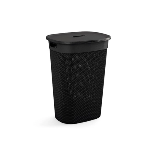 8 coffre à linge 55l. 44 x 35 x h61 cm gris foncé - filo - curver