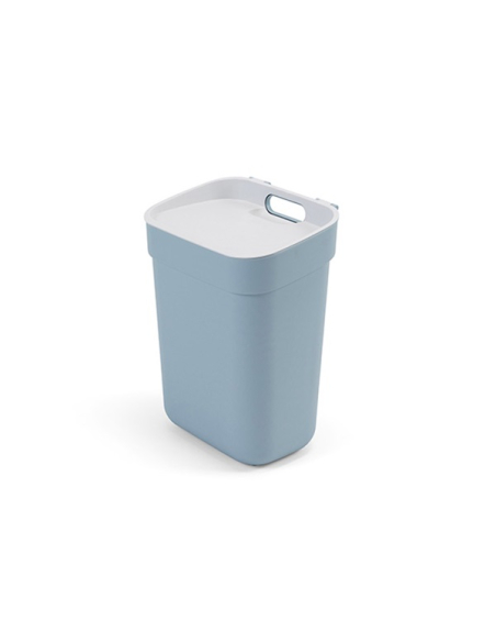 poubelle 10 l 25 x 19 x h33 cm bleu - ready to collect - curver