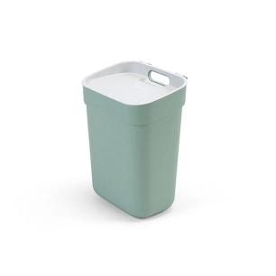 poubelle 10 l 25 x 19 x h33 cm vert - ready to collect - curver