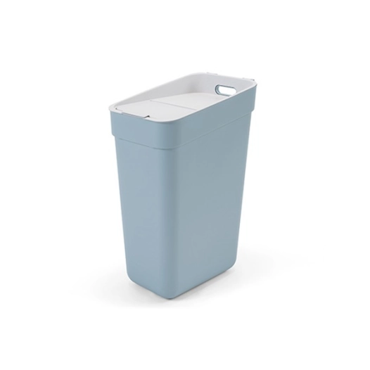 poubelle 30 l 37 x 25 x h55 cm bleu - ready to collect - curver