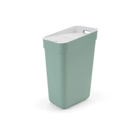 poubelle 30 l 37 x 25 x h55 cm vert - ready to collect - curver