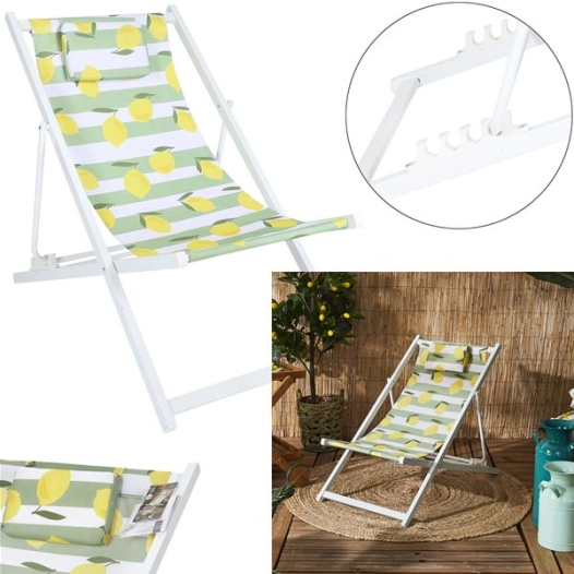 chilienne métal citrons m4 - home deco factory