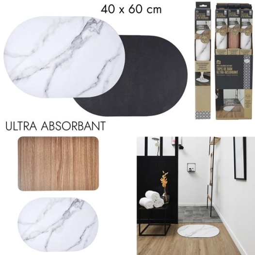 tapis de bain ultra absorbant 40x60cm m12 - je cherche une idee