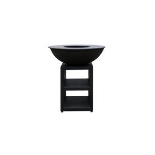 brasero piatto large noir ø84 - quoco - q11011 - quoco