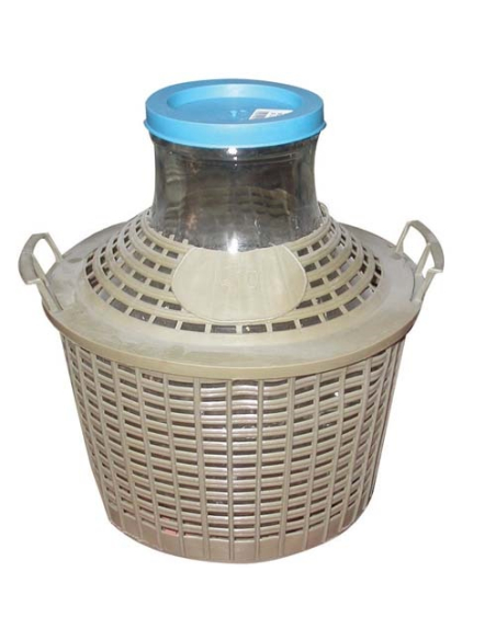 Bonbonne Grand Col 10L Récipient polyvalent fermentation et stockage - BOUCHONNERIE JOCONDI