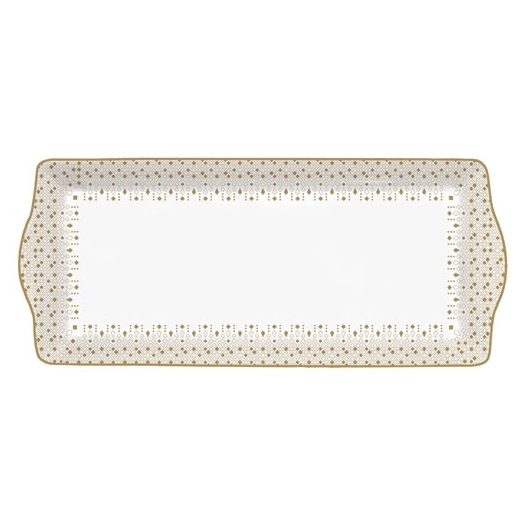 plat à cake 35 x 15 cm - festive - easy life