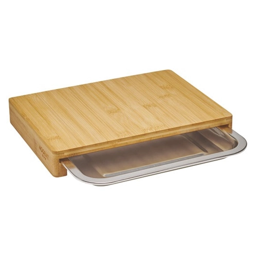 planche à découper 28.5 x 21 cm + bac inox - guillouard