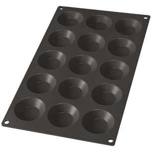 gourmet moule tartelette 15p noir - lekue