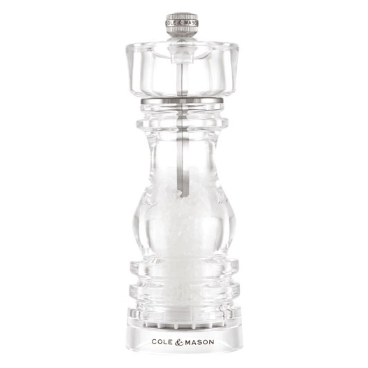 moulin à sel 18 cm acrylique - london - cole et mason