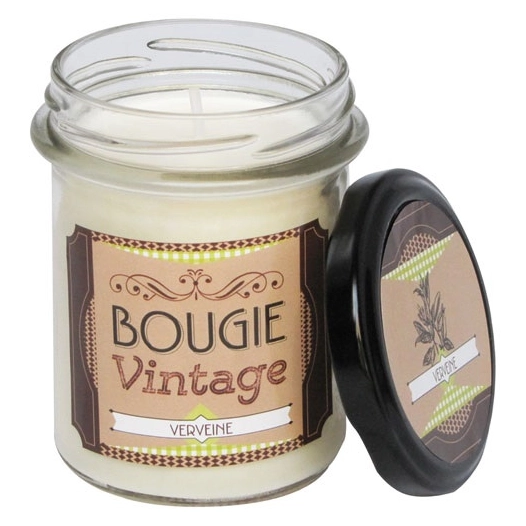 bougie 150 g verveine - vintage - odyssee des sens