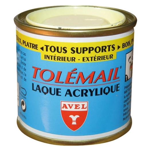 peinture acrylique flambo 50ml noir - flambo