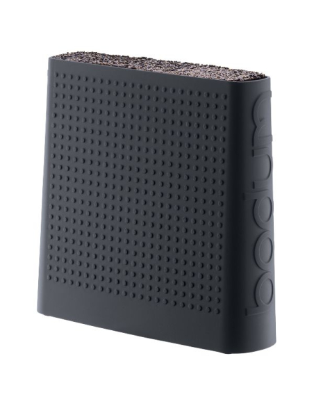 bloc couteau noir - bistro - bodum