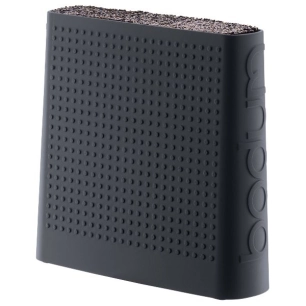bloc couteau noir - bistro - bodum
