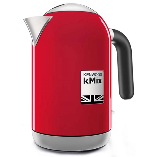 bouilloire 1 l rouge métal - kmix - zjx650rd - kenwood