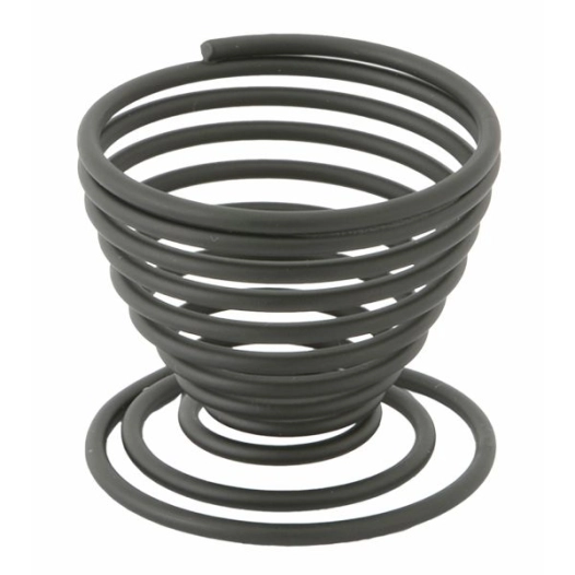 coquetier noir 5 cm - point virgule