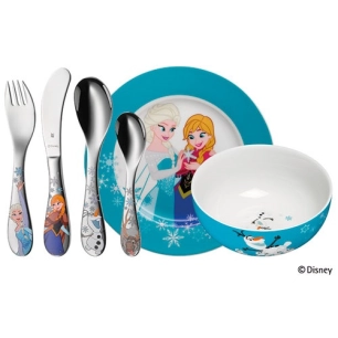 set vaisselle enfant 6 pièces - reine des neiges - wmf