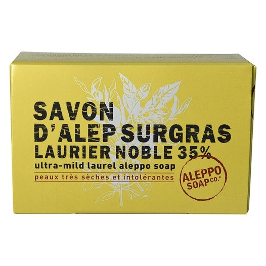 savon d'alep surgras laurier 35% 150 g - aleppo soap