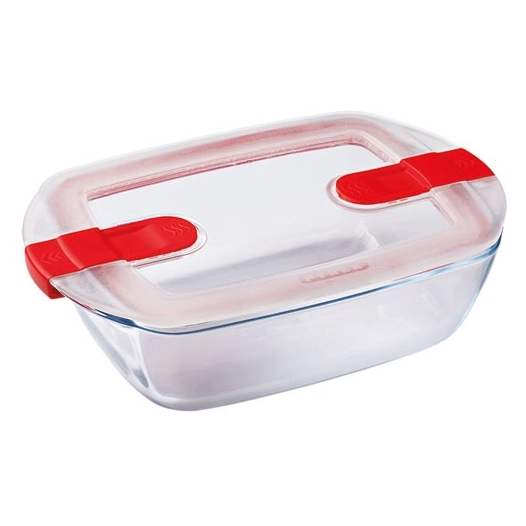 plat rectangulaire 28 x 20 cm - cook & heat - pyrex