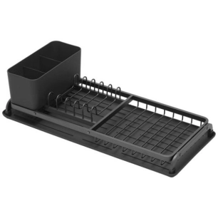 égouttoir à vaisselle compact gris foncé - sink side - brabantia