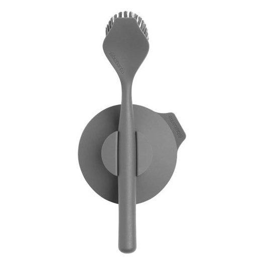 brosse à vaisselle gris foncé - sink side - brabantia