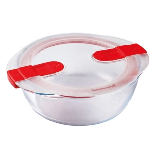 plat rond 20 cm - cook & heat - pyrex