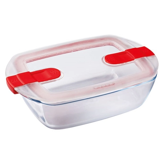 plat rectangulaire 23 x 15 cm - cook & heat - pyrex