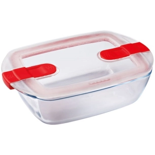 plat rectangulaire 23 x 15 cm - cook & heat - pyrex