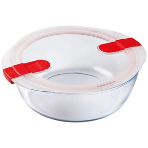 plat rond 26 cm - cook & heat - pyrex