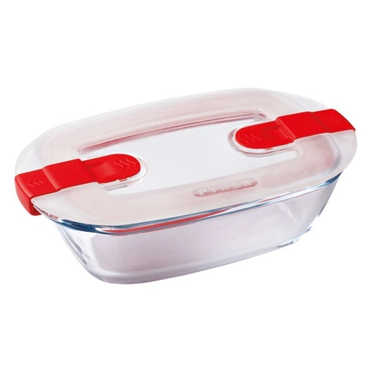 plat rectangulaire 17 x 10 cm - cook & heat - pyrex