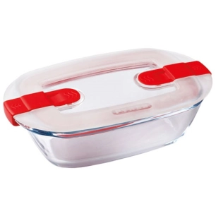 plat rectangulaire 17 x 10 cm - cook & heat - pyrex
