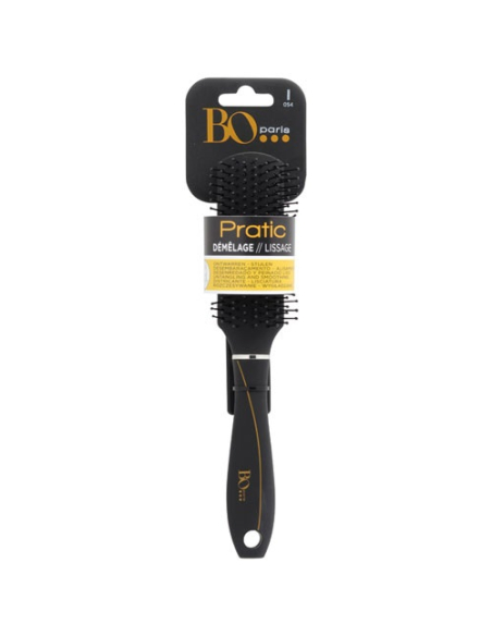 Brosse Plate Picots Boule Démêlage doux et massage cuir chevelu - BO PARIS