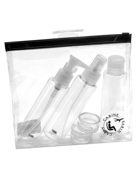 Set Pochette Cabine F Kit voyage cosmétique compact et hydratant. - BO LE SPA