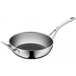 poêle wok 28 cm - profi resist - wmf