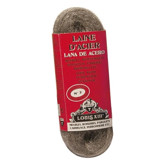 laine d'acier louis xiii 2 décapage 200 g - louis xiii