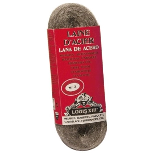 laine d'acier louis xiii 2 décapage 200 g - louis xiii